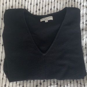 Madewell Texture & Thread Tie-Front Top